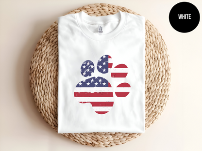 USA Dog Paw