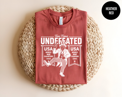 Two Time Undefeated World War Champions