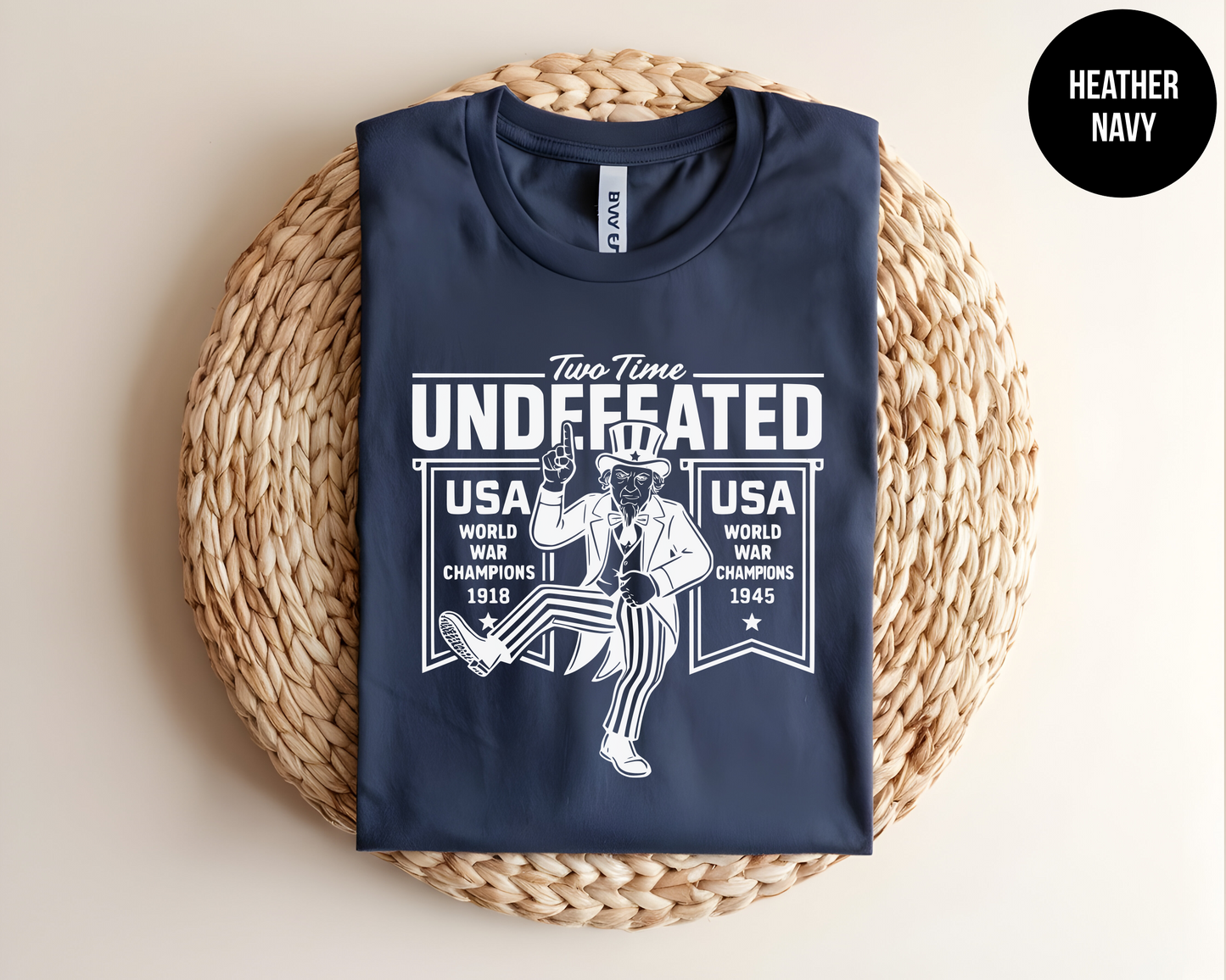 Two Time Undefeated World War Champions
