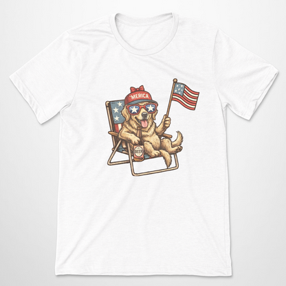 Golden Retriever Merica