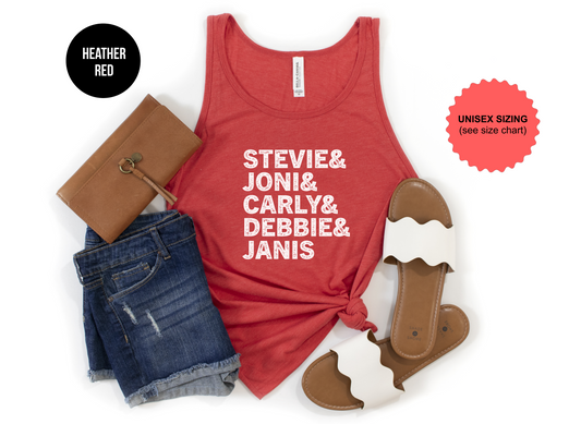 Customizable Women of Rock Tank Top