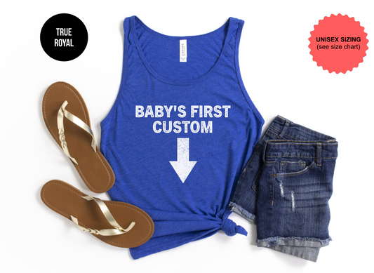 Baby's First Custom Tank Top