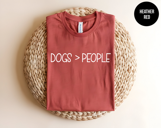 Dogs > People