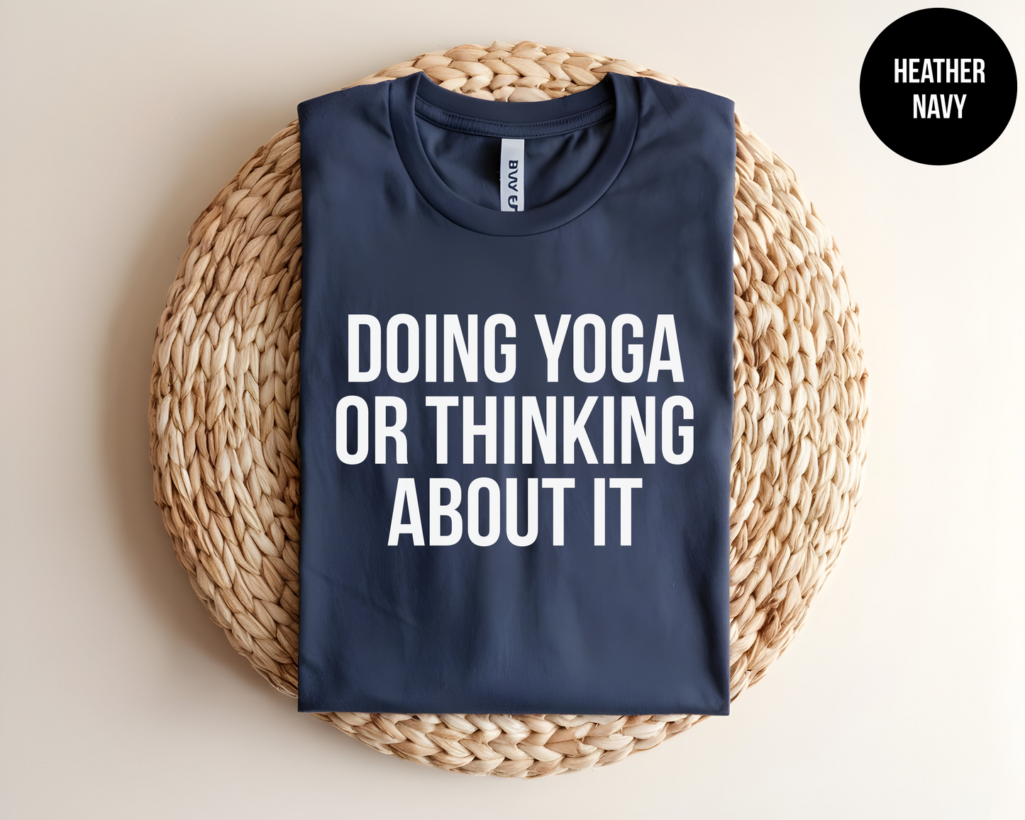 Doing Yoga Or Thinking About It