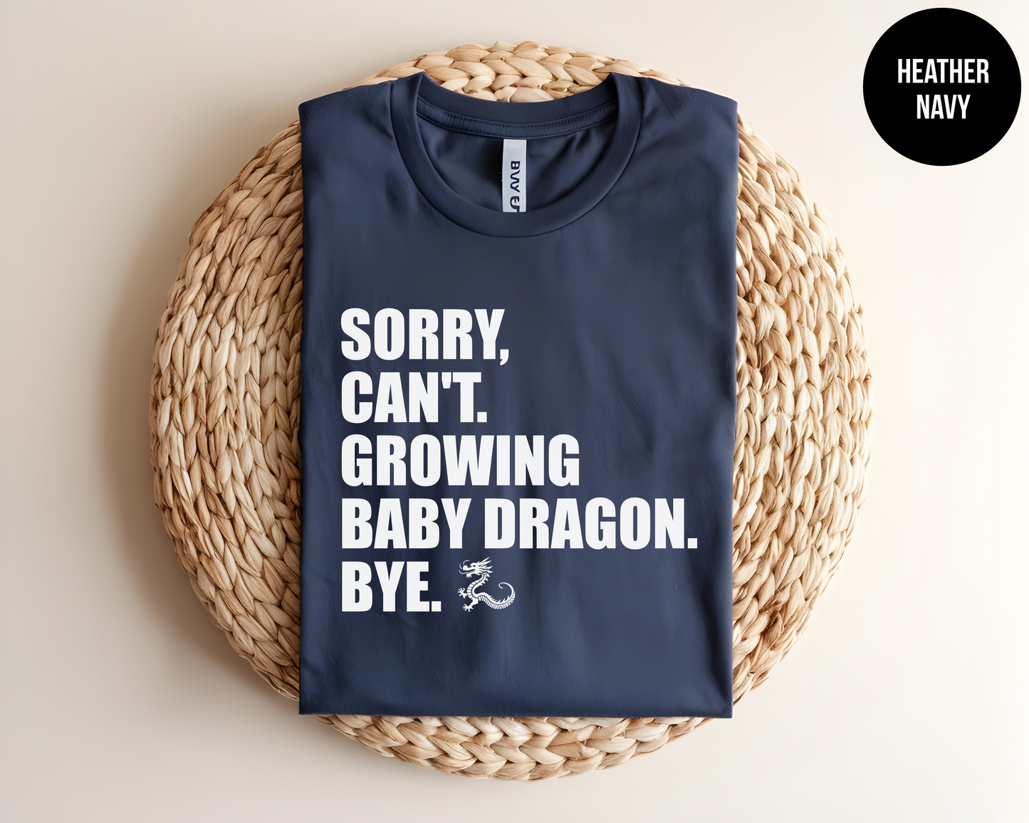 Sorry, Can't. Growing Baby Dragon. Bye.