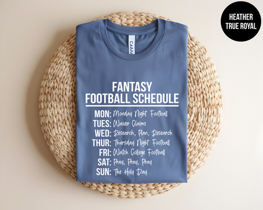 Fantasy Football Schedule