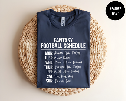 Fantasy Football Schedule