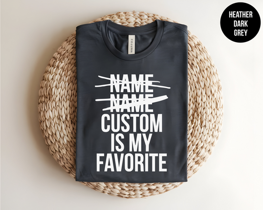 Custom Favorite List