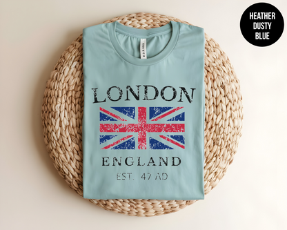 Distressed London England