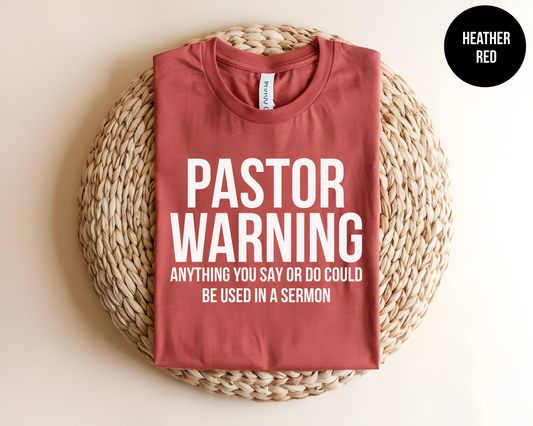 Pastor Warning