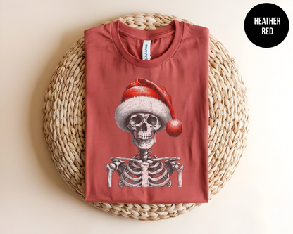 Skeleton Santa Shirt
