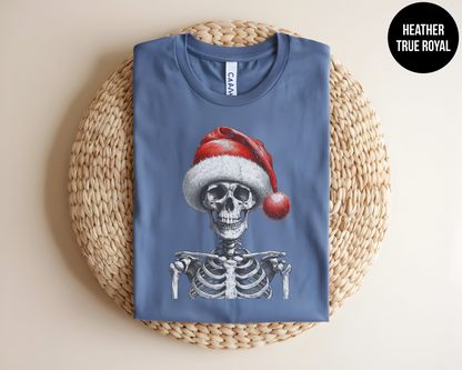 Skeleton Santa Shirt