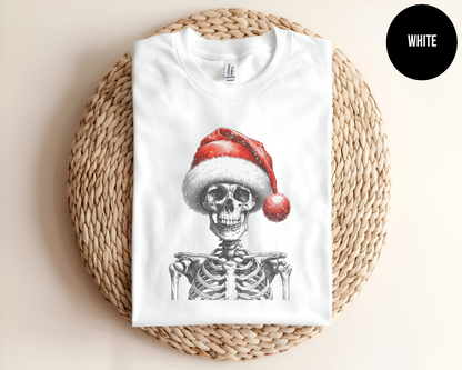 Skeleton Santa Shirt