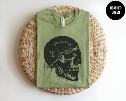 Barbell Plate Skull