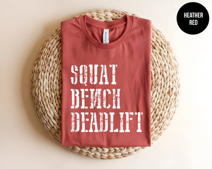 Squat Bench Deadlift