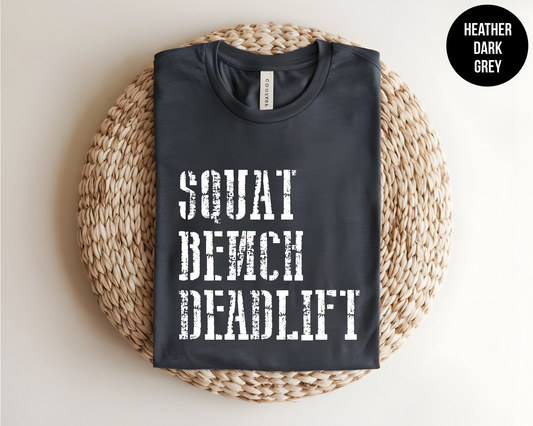 Squat Bench Deadlift