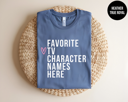 Custom Favorite Things