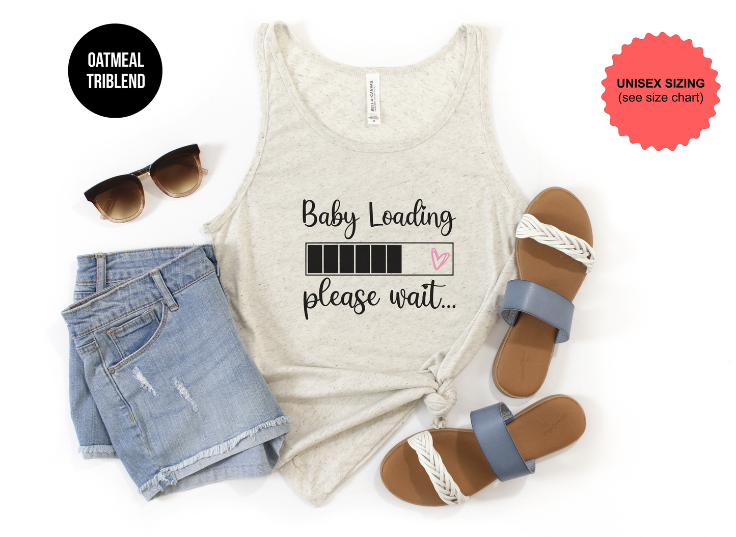 Baby Loading, Please Wait Tank Top