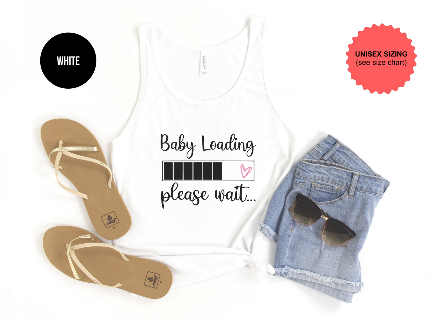 Baby Loading, Please Wait Tank Top