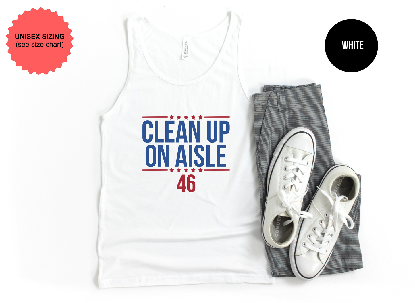 Clean Up On Aisle 46 Tank Top