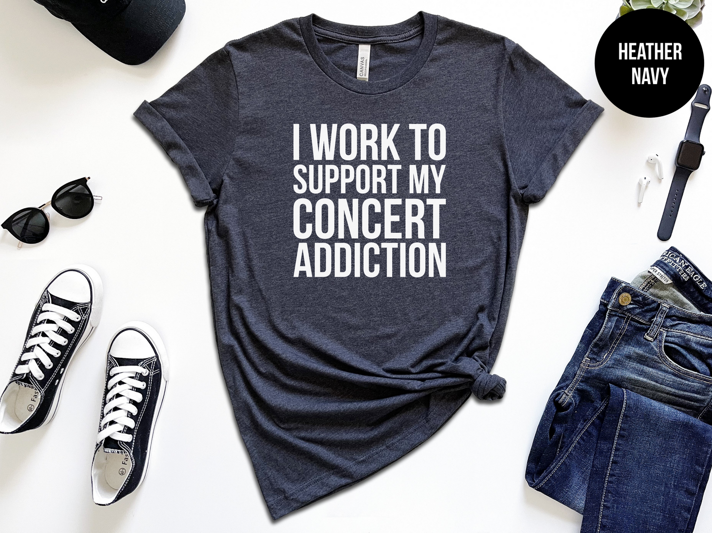 I Work To Support My Concert Addiction
