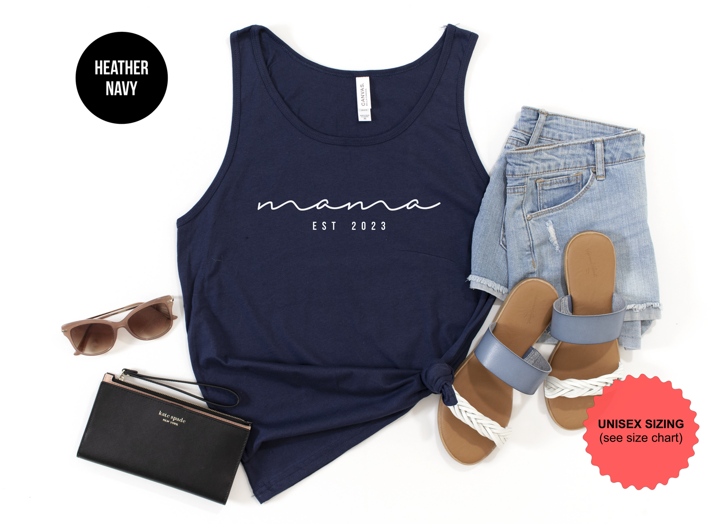 Mama - Est 2023 Tank Top