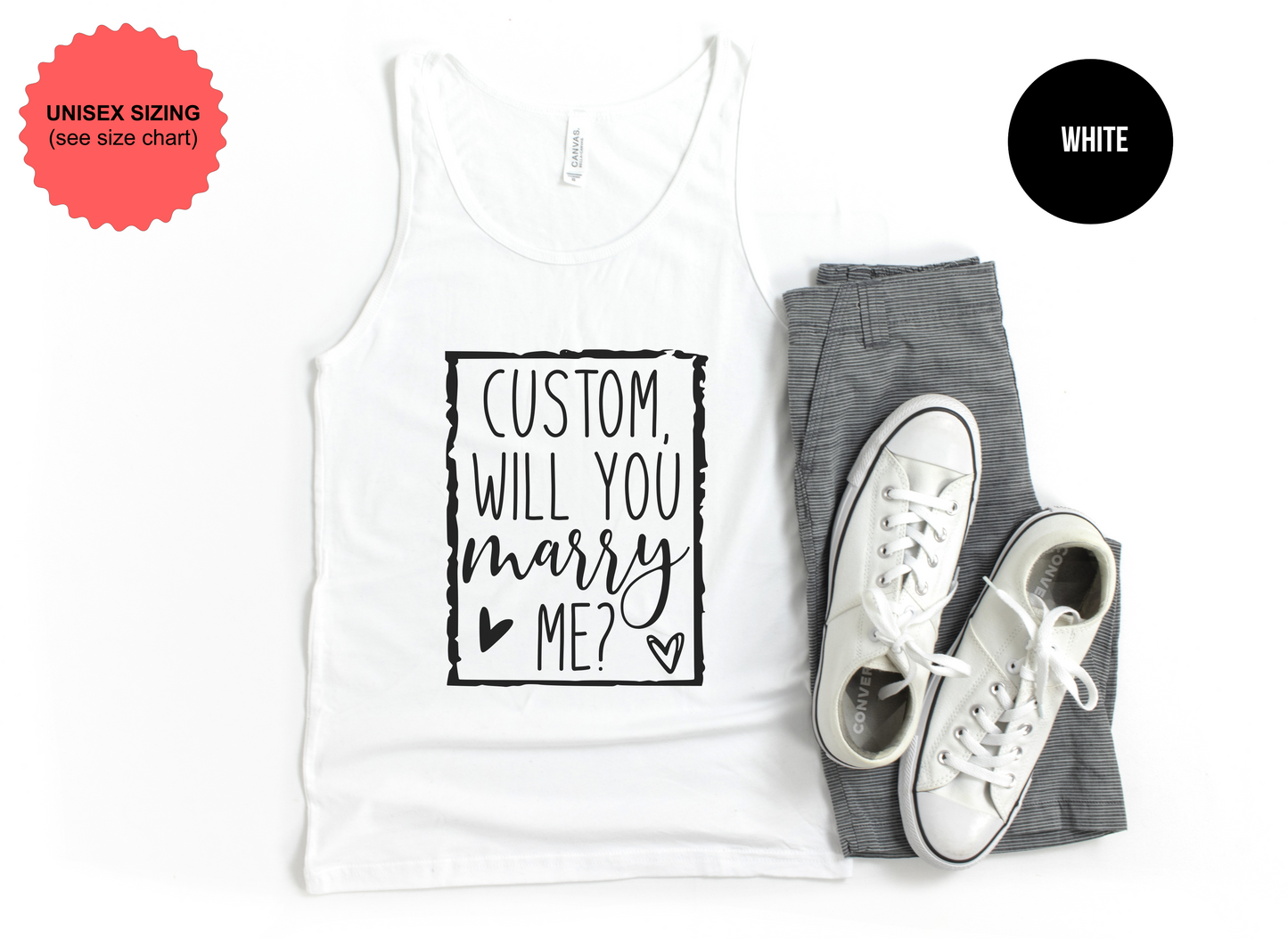 Will You Marry Me Tank Top