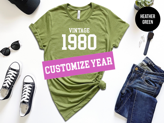 Custom Vintage Year