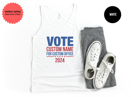 Custom Vote Tank Top