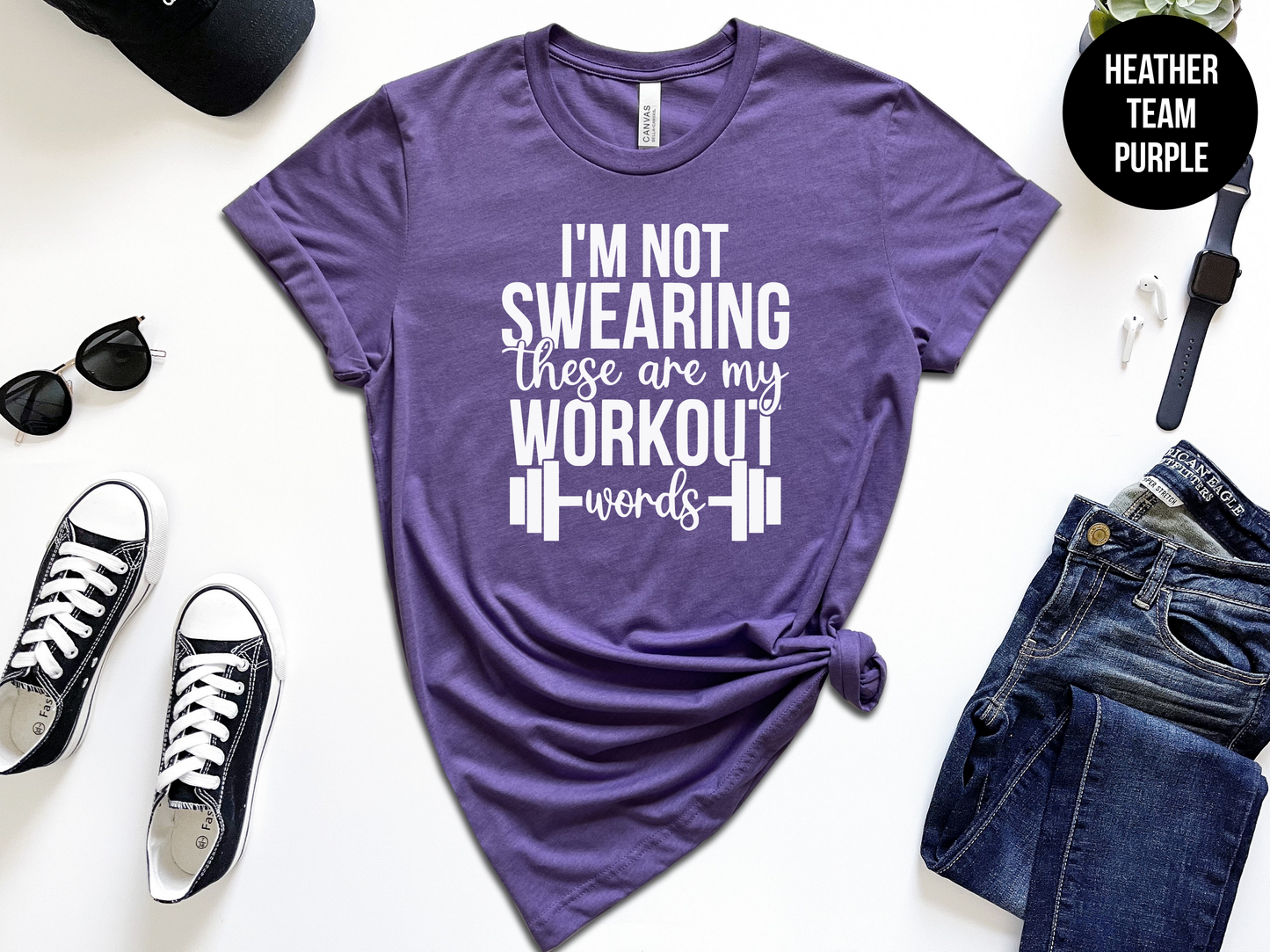 I'm Not Swearing These Are My Workout Words