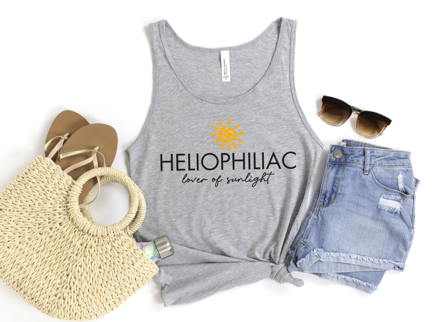 Heliophiliac: Lover of Sunlight Tank Top