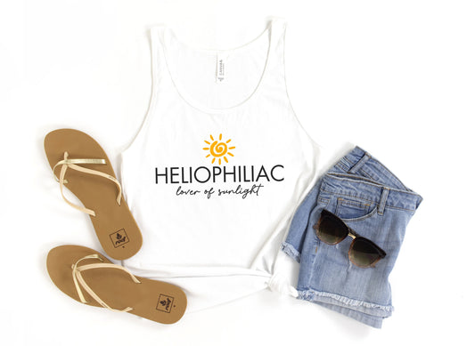 Heliophiliac: Lover of Sunlight Tank Top