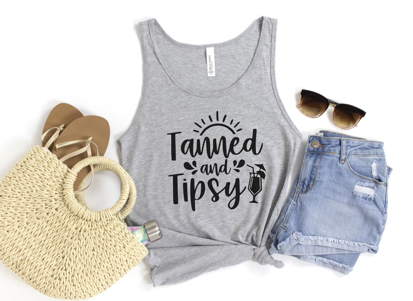 Tanned and Tipsy Tank Top