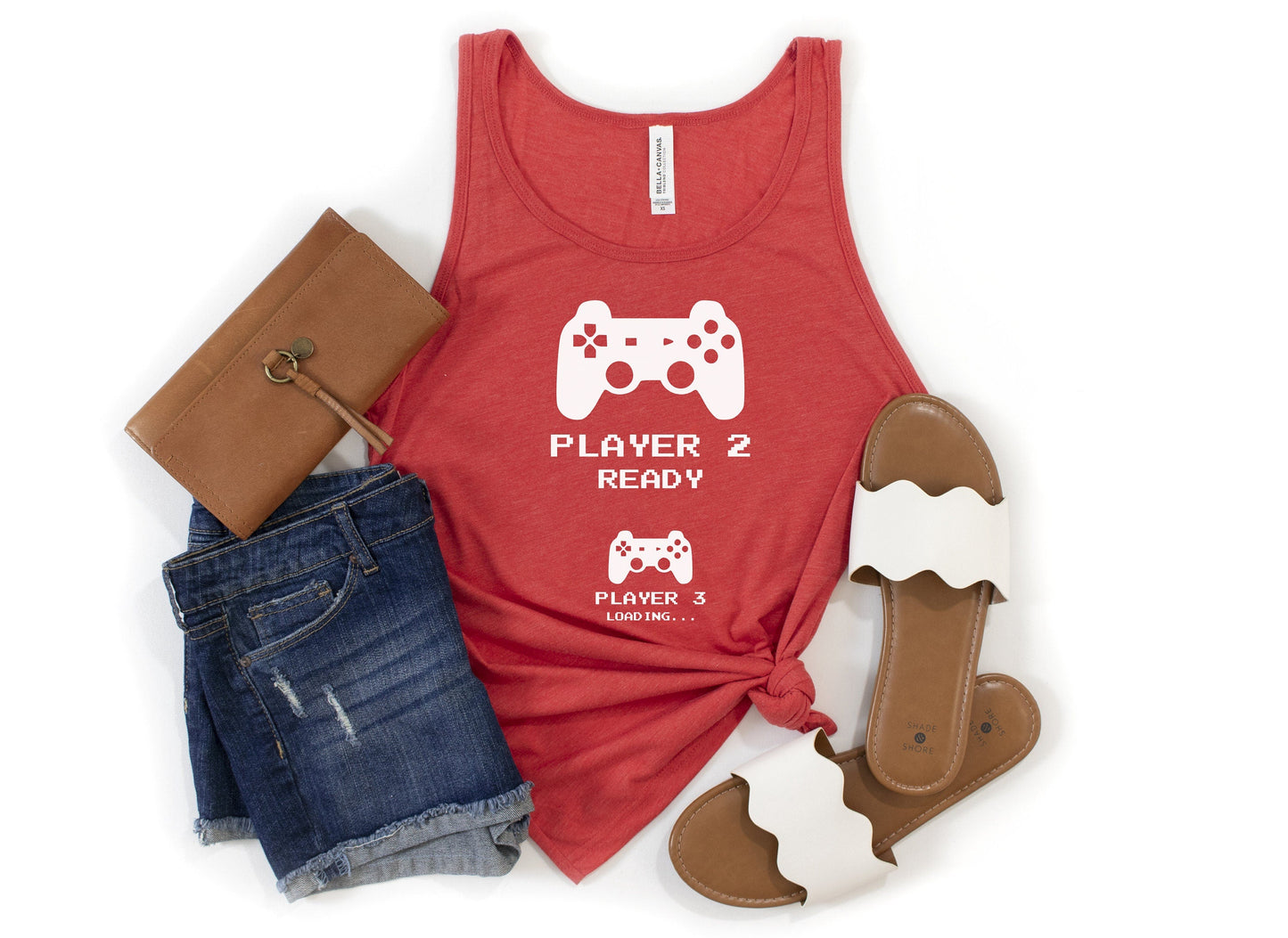 Player 1 Ready, Player 2 Loading Tank Top