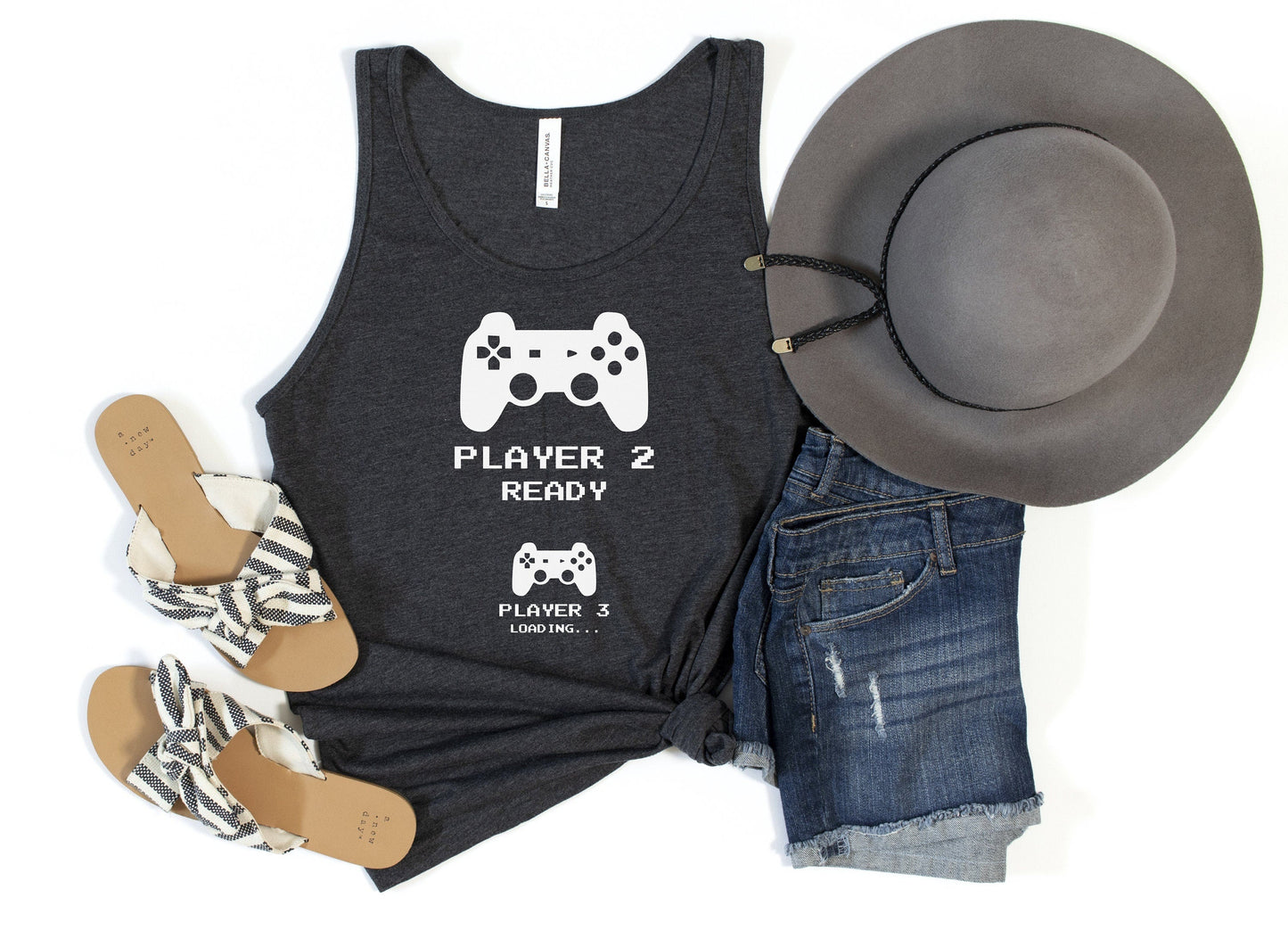 Player 1 Ready, Player 2 Loading Tank Top
