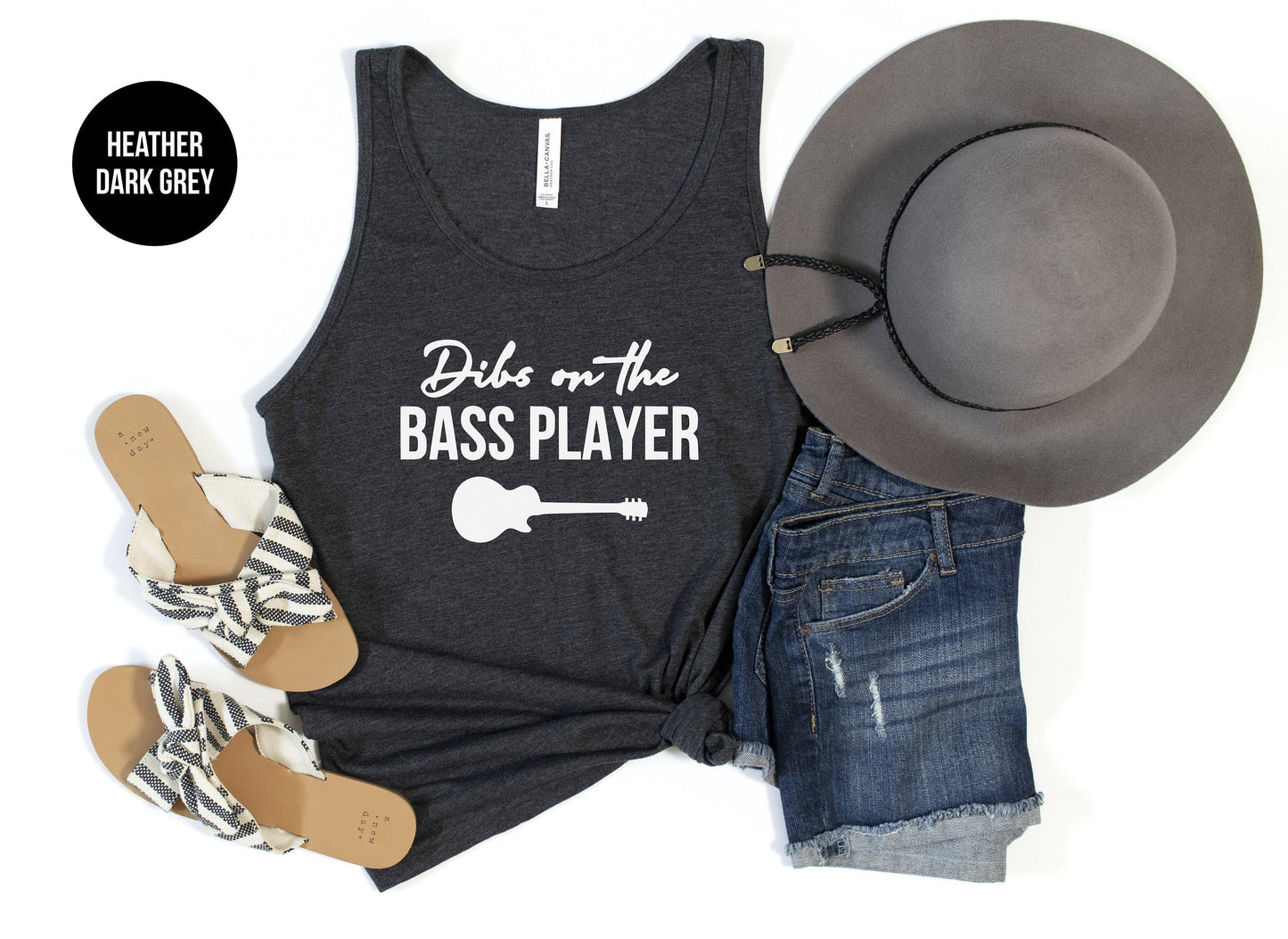 Dibs On The Bass Player Tank Top