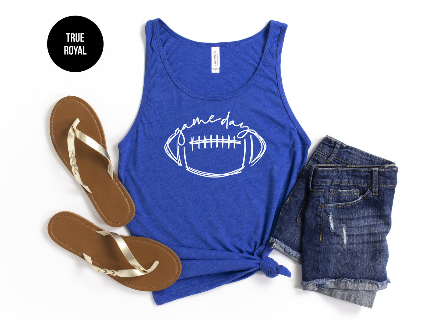 Football Game Day Tank Top