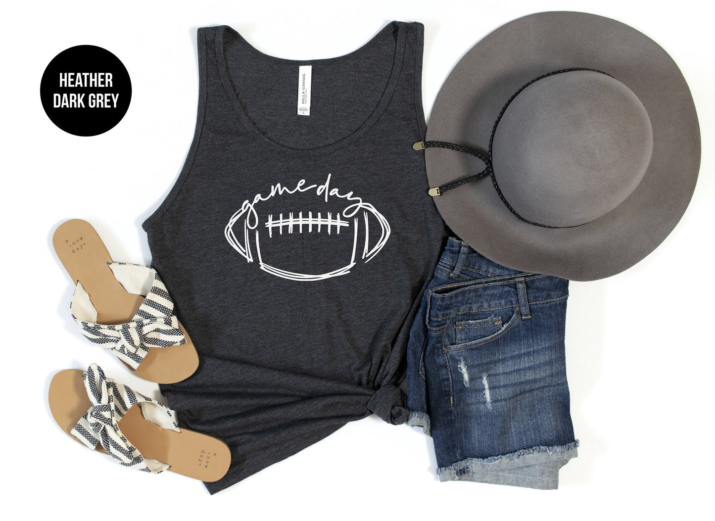 Football Game Day Tank Top