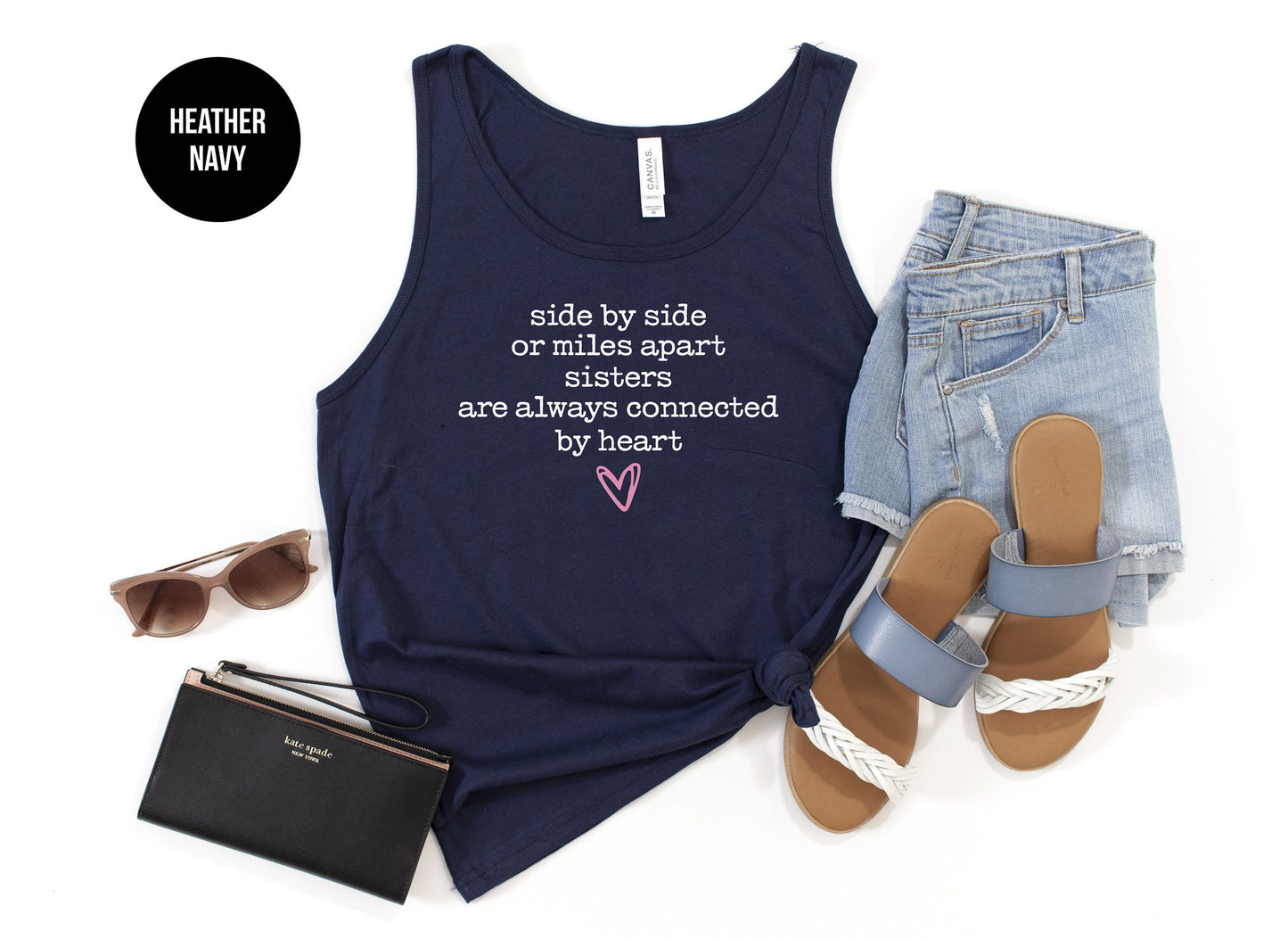 Side by Side Sister Tank Top