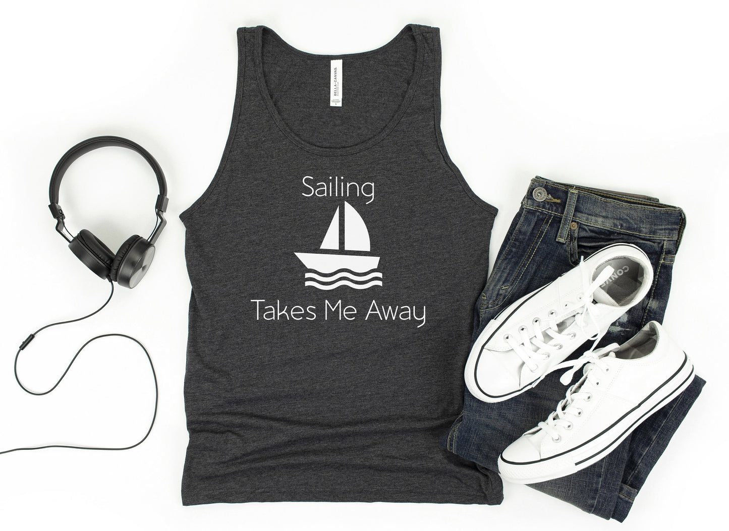 Sailing Takes Me Away Tank Top