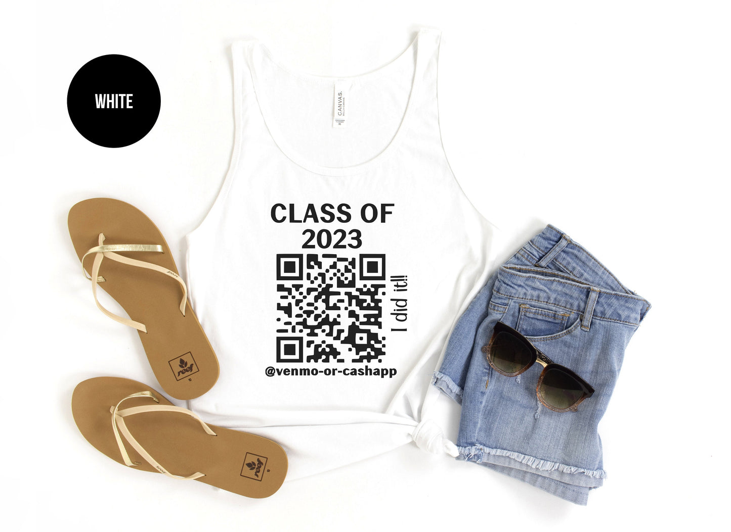 Custom Graduation QR Code Shirt