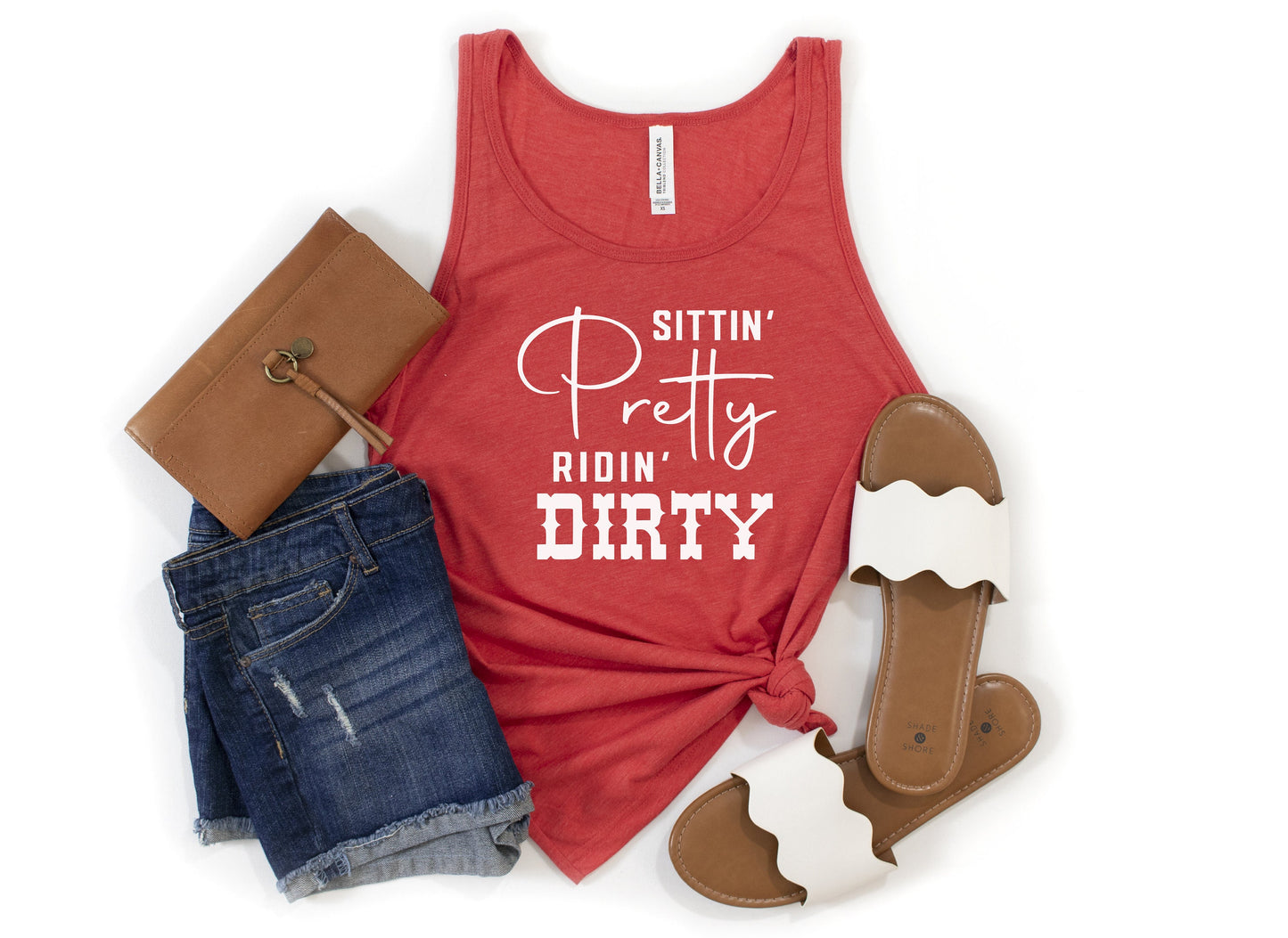 Sittin' Pretty Ridin' Dirty Tank Top