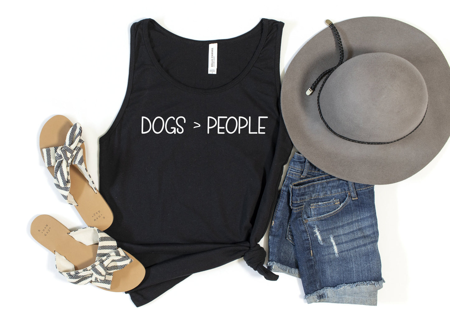 Dogs > People Tank Top