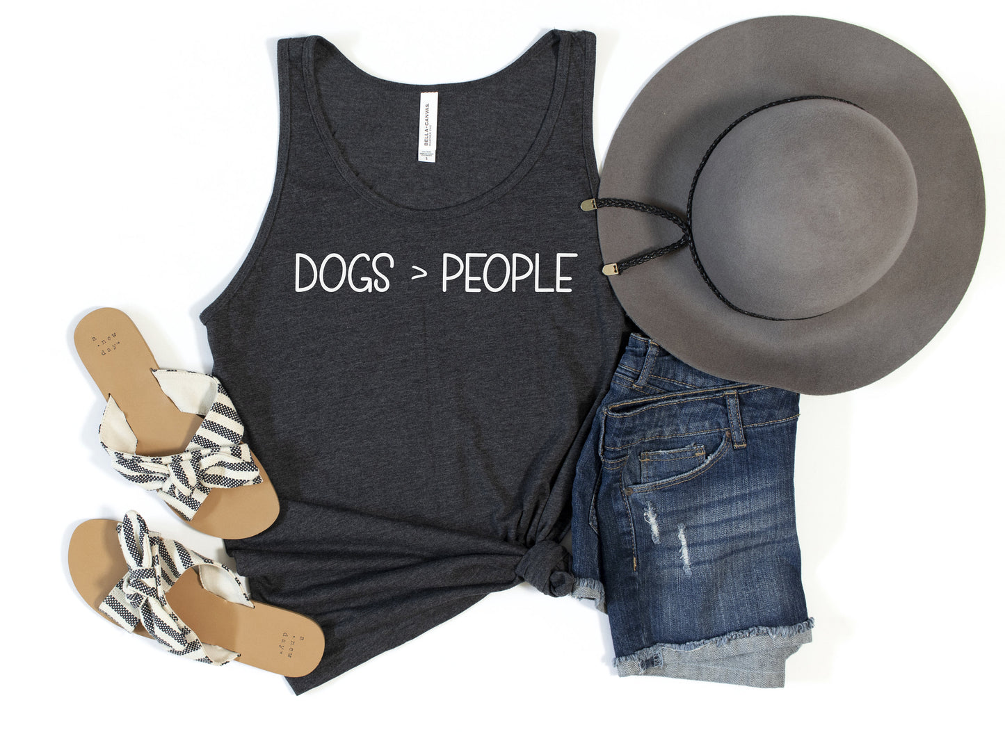 Dogs > People Tank Top