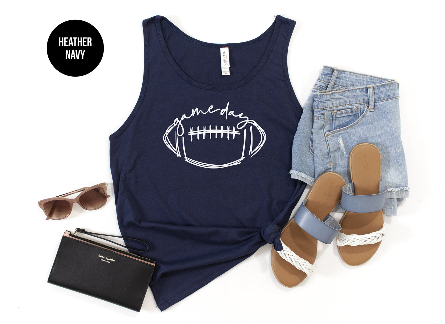 Football Game Day Tank Top