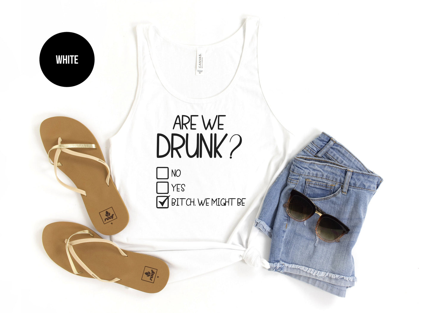 Are We Drunk Tank Top