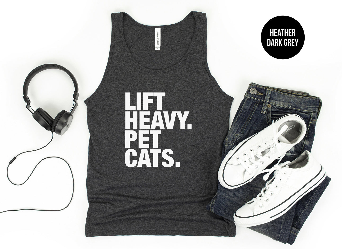 Lift Heavy Pet Cats Tank Top