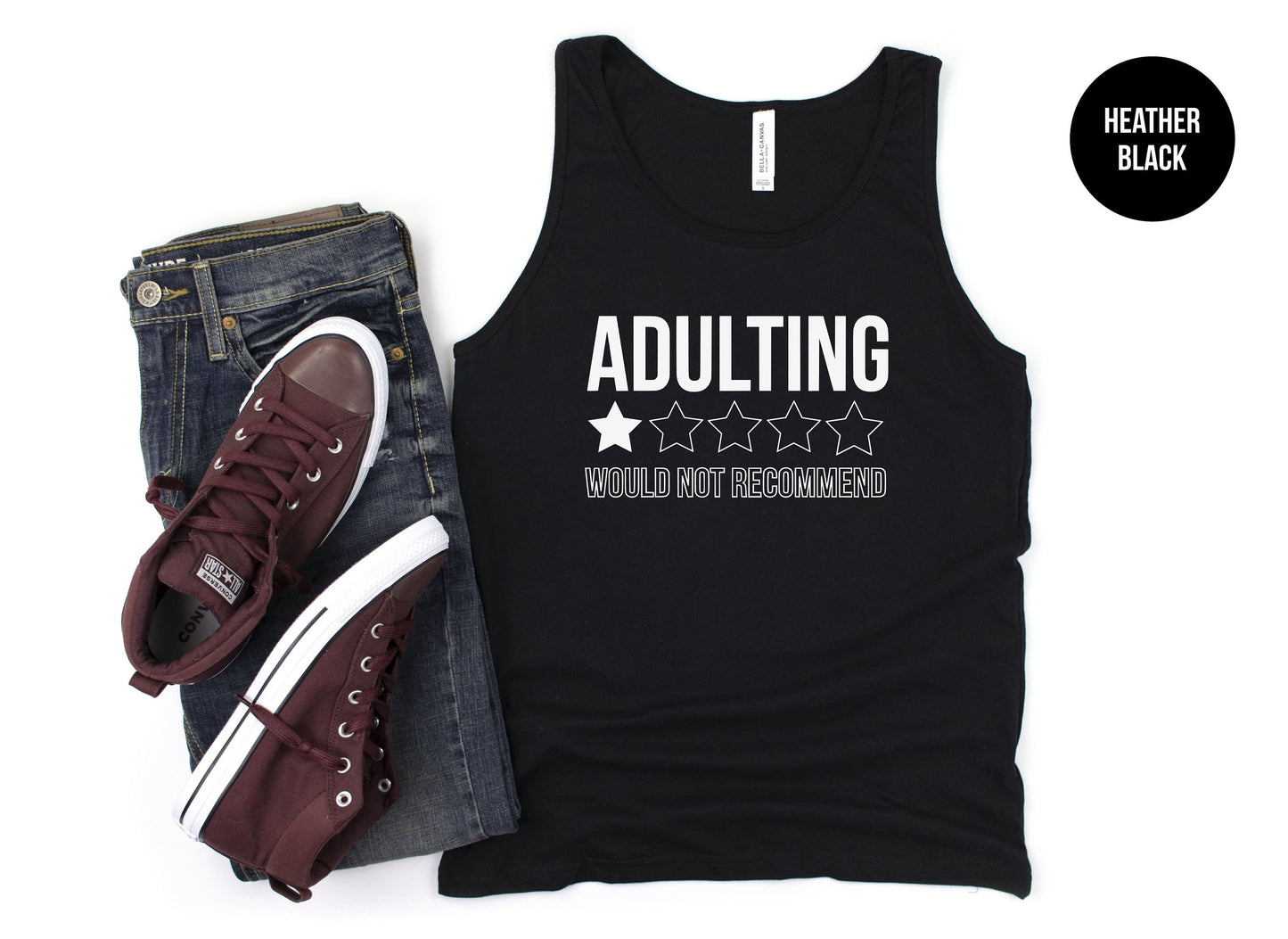 Adulting Would Not Recommend Tank Top