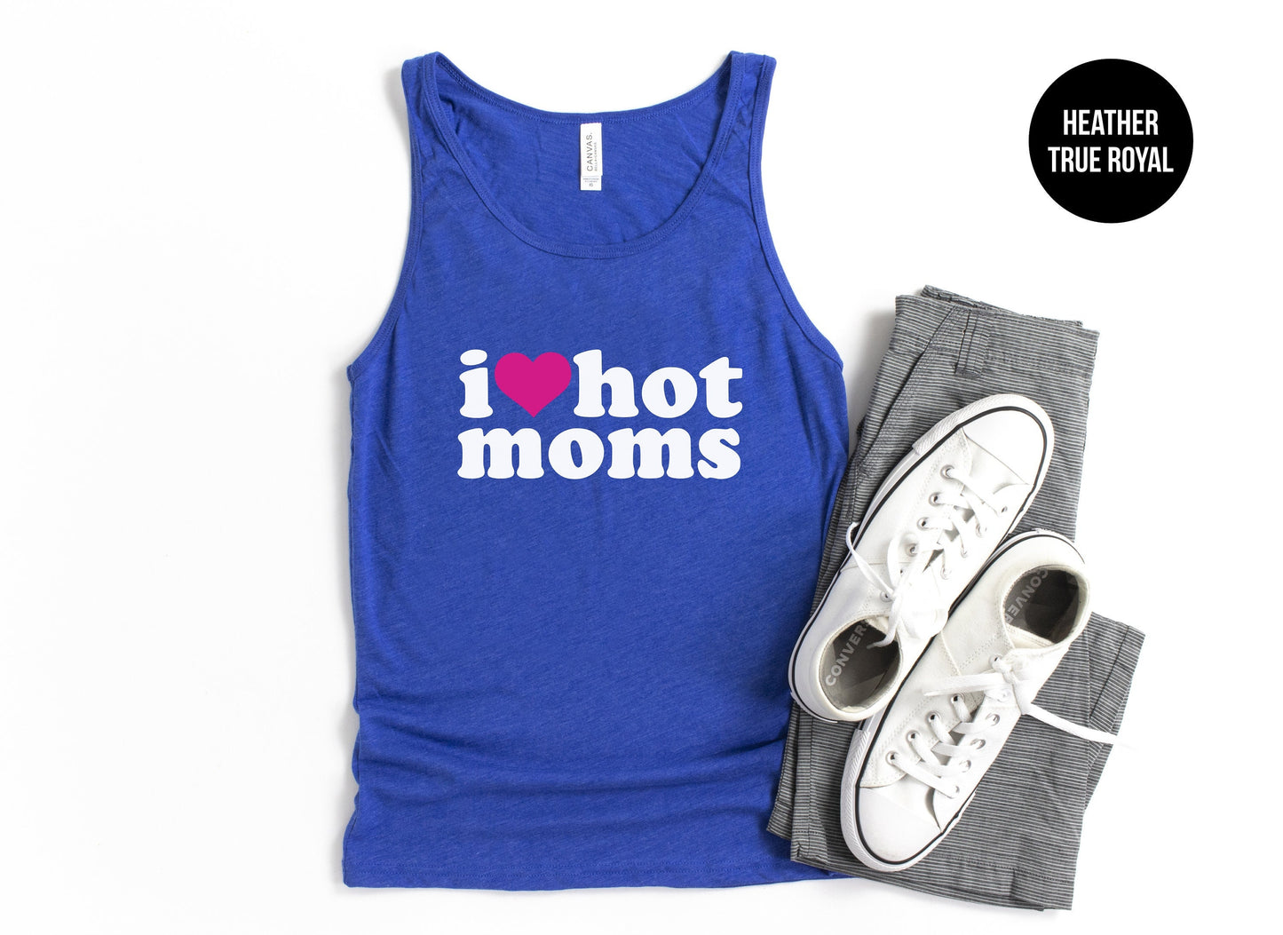 I Heart Hot Moms Tank Top