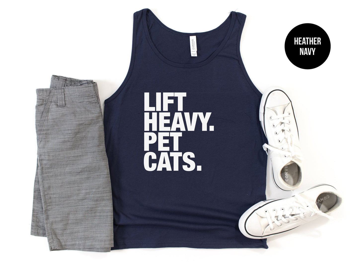 Lift Heavy Pet Cats Tank Top